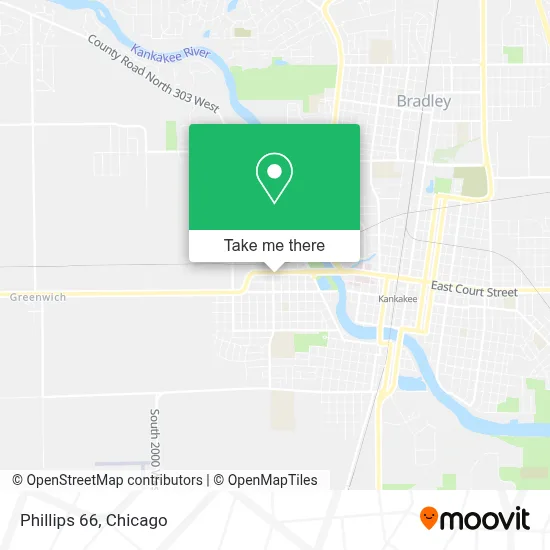 Phillips 66 map