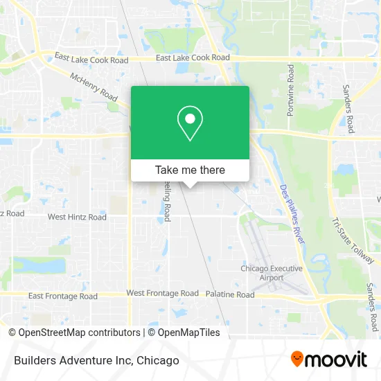 Builders Adventure Inc map