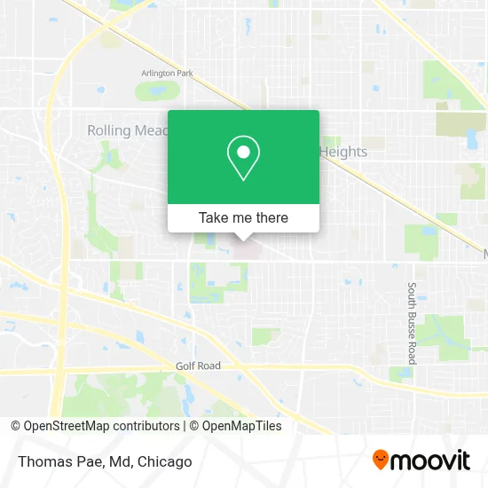 Thomas Pae, Md map