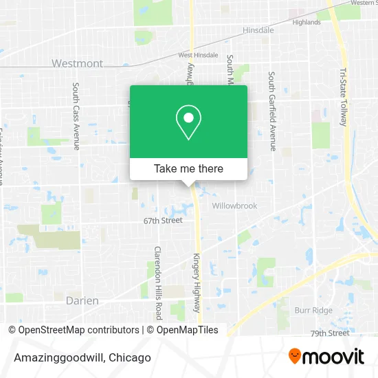 Amazinggoodwill map