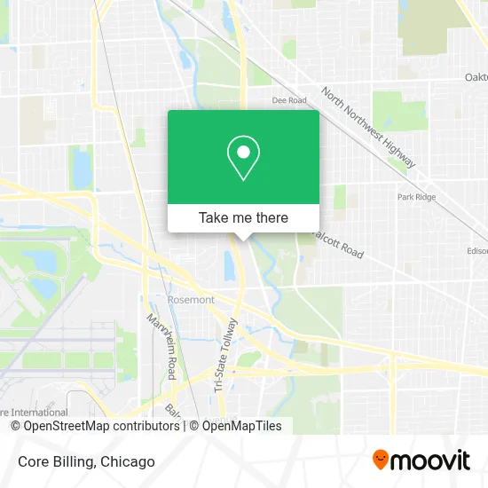 Core Billing map