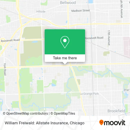 William Freiwald: Allstate Insurance map