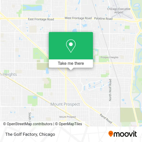 The Golf Factory map