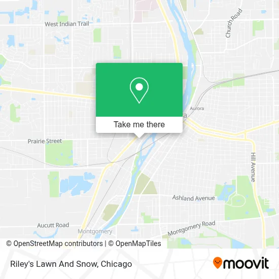 Riley's Lawn And Snow map