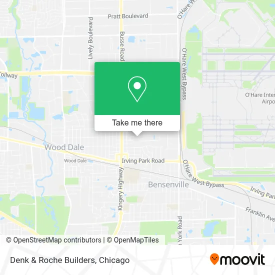 Denk & Roche Builders map