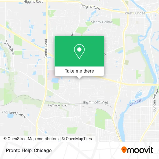 Pronto Help map