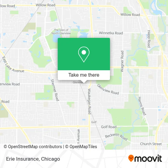 Erie Insurance map