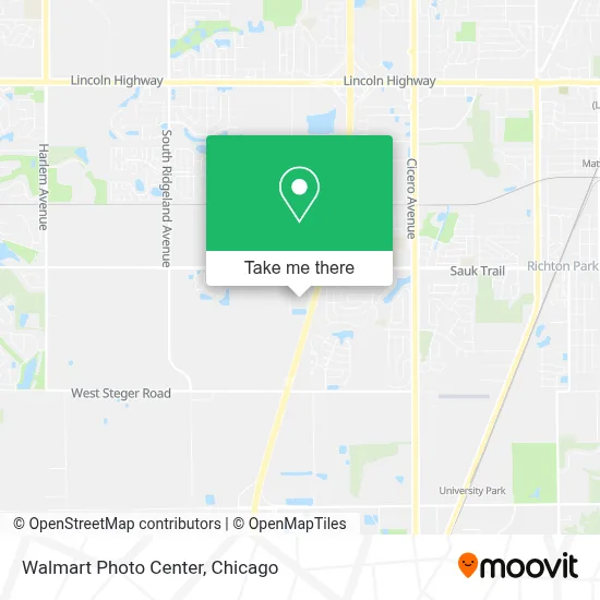 Walmart Photo Center map
