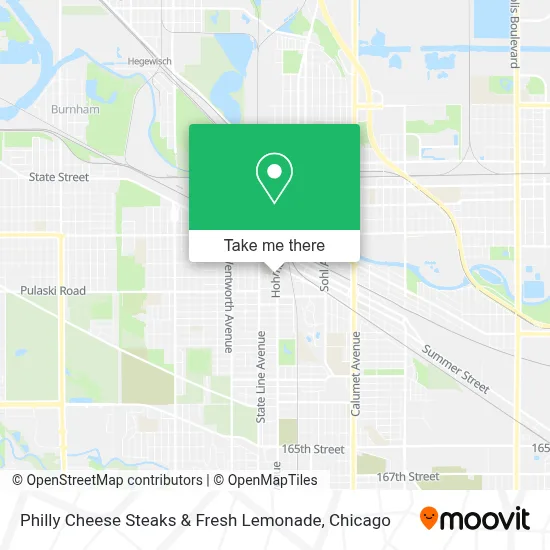 Philly Cheese Steaks & Fresh Lemonade map