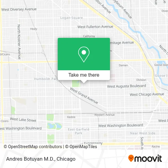 Andres Botuyan M.D. map