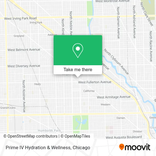 Prime IV Hydration & Wellness map