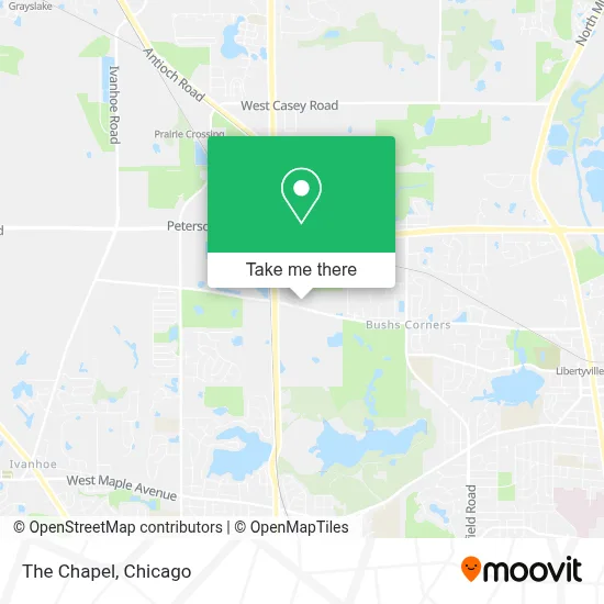 The Chapel map