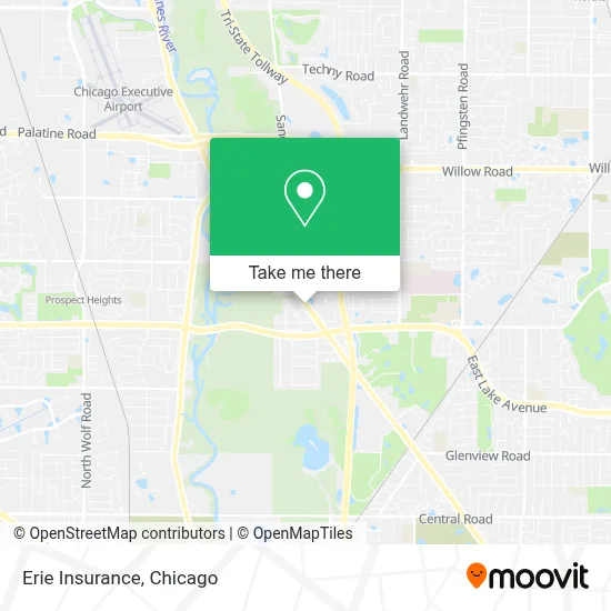 Erie Insurance map