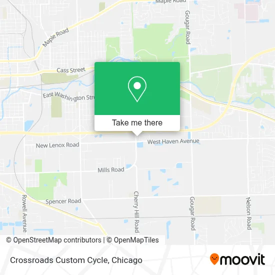 Crossroads Custom Cycle map