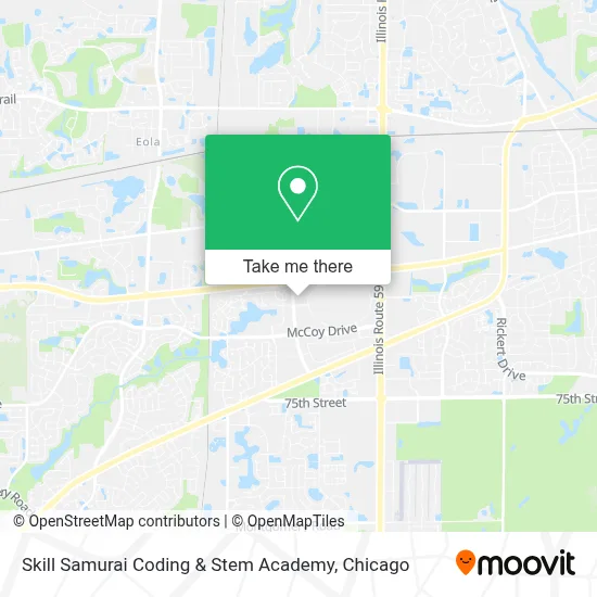 Skill Samurai Coding & Stem Academy map