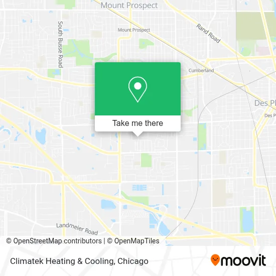 Climatek Heating & Cooling map