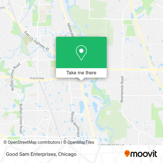 Good Sam Enterprises map