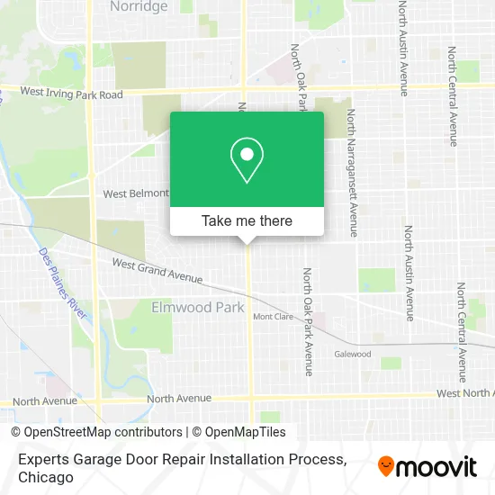 Experts Garage Door Repair Installation Process map