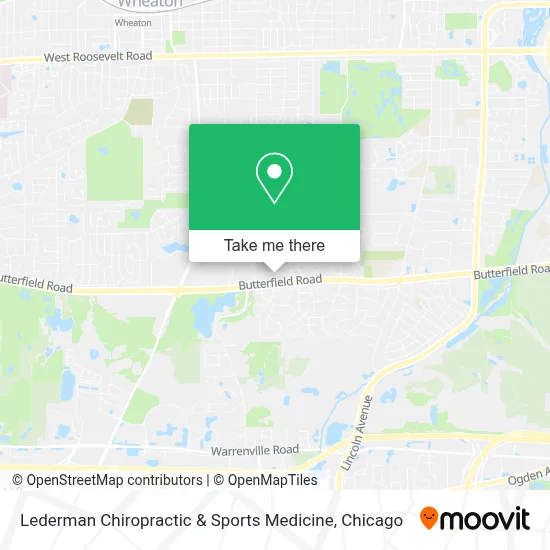 Lederman Chiropractic & Sports Medicine map