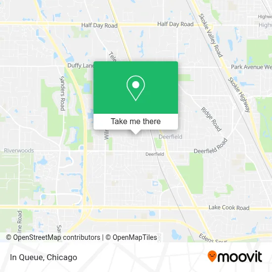 In Queue map
