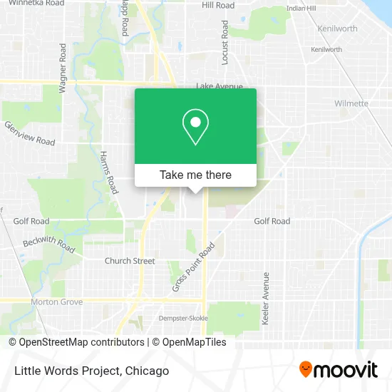 Little Words Project map