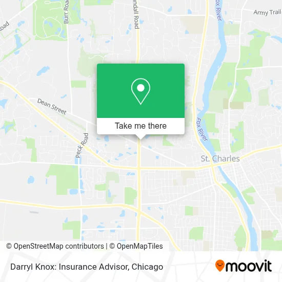 Darryl Knox: Insurance Advisor map