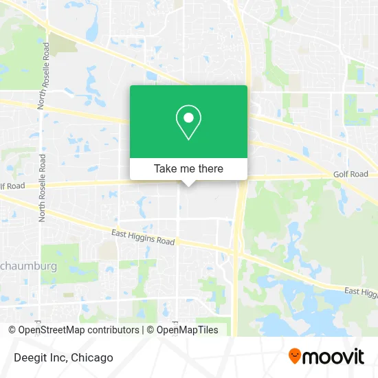 Deegit Inc map
