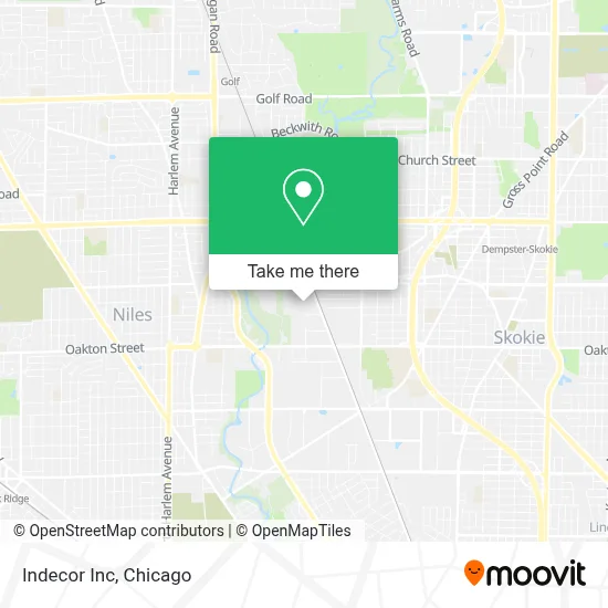 Indecor Inc map