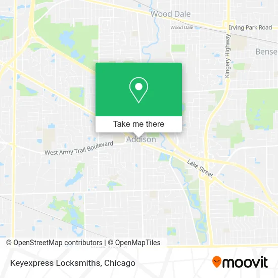 Keyexpress Locksmiths map
