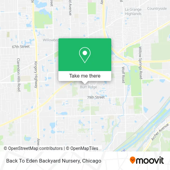 Back To Eden Backyard Nursery map