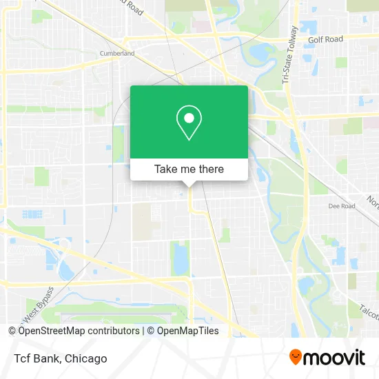 Tcf Bank map