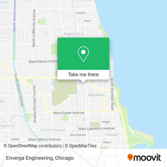 Enverga Engineering map