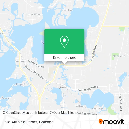 Md Auto Solutions map