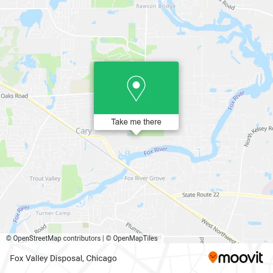 Fox Valley Disposal map