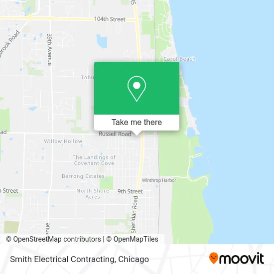 Smith Electrical Contracting map