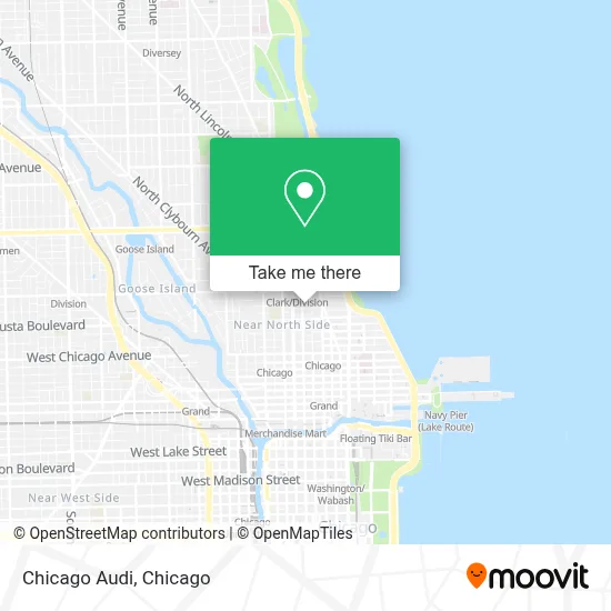Chicago Audi map