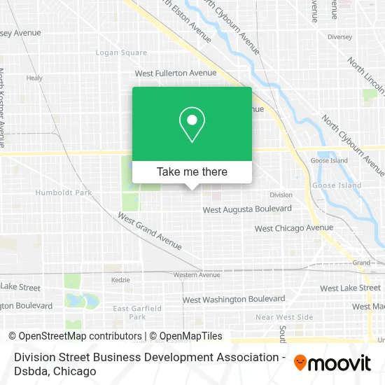 Division Street Business Development Association - Dsbda map