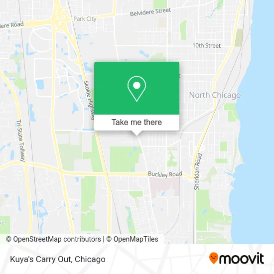 Kuya's Carry Out map