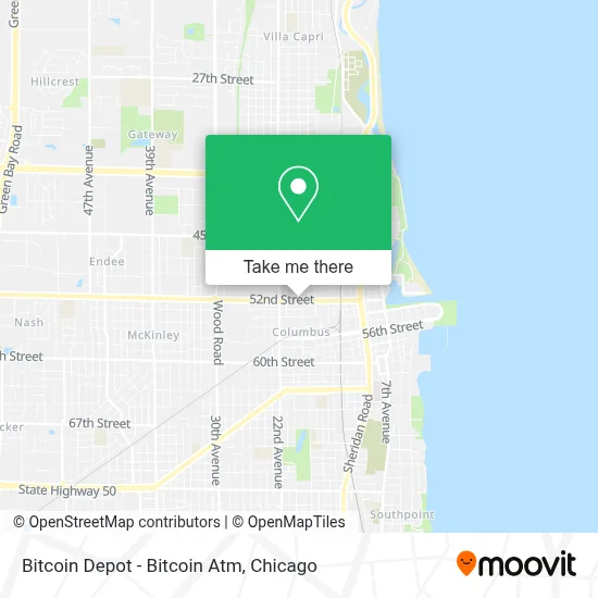 Bitcoin Depot - Bitcoin Atm map