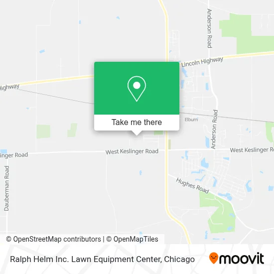 Ralph Helm Inc. Lawn Equipment Center map