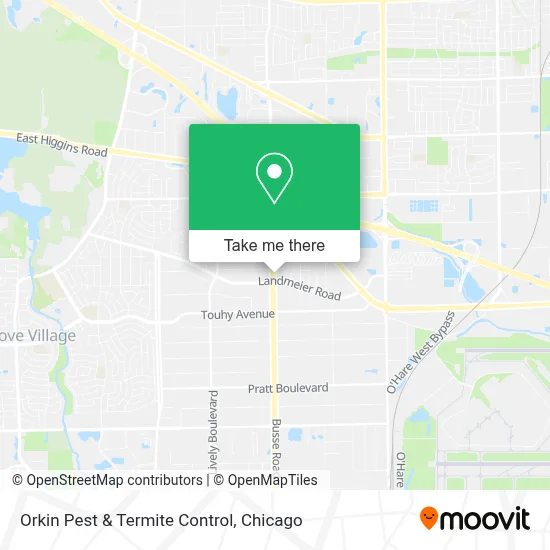 Orkin Pest & Termite Control map