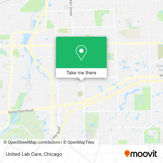 United Lab Care map