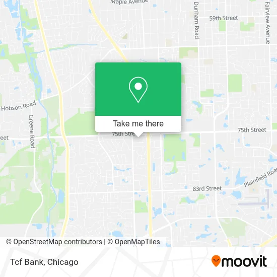 Tcf Bank map