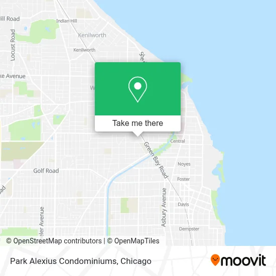 Park Alexius Condominiums map