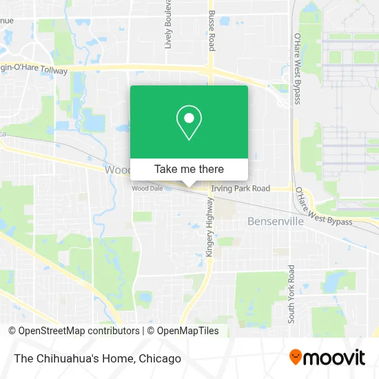 The Chihuahua's Home map