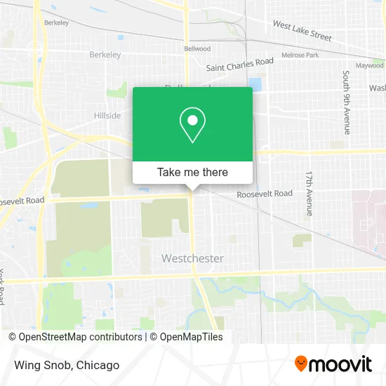 Wing Snob map