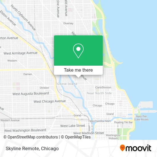 Skyline Remote map