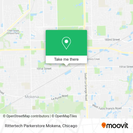 Rittertech Parkerstore Mokena map