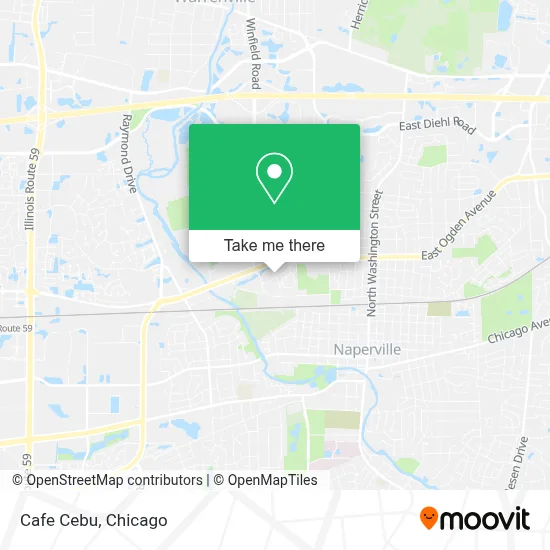 Cafe Cebu map