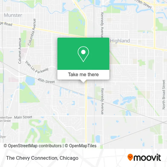 The Chevy Connection map